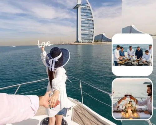 Couple Dinner Seating Dubai Marina Cruise